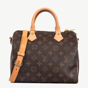 Louis Vuitton Speedy Bandouliere NM 25 Monogram Canvas Handbag